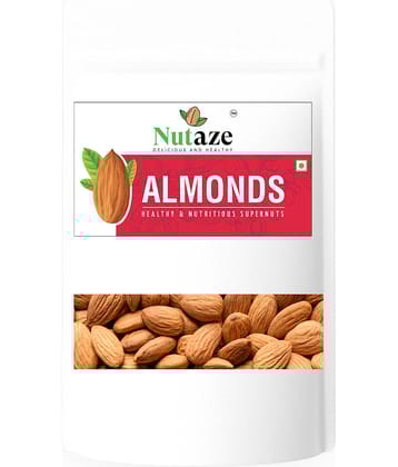 Nutaze California Almonds Badam Giri 500g | Premium Nuts & Dry Fruits | Rich in Protein, Magnesium, Phosphorus, and Dietary Fibre