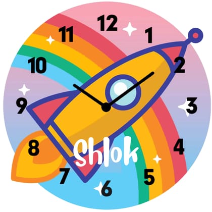 Personalised Acrylic Wall Clock - Astrotime