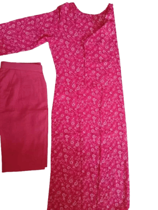 Stylish Churidar Set with Bottom Trendy Indian Ethnic Wear