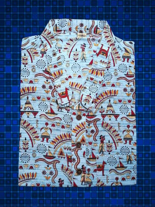 Panjabi Madhuboni-Half Sleeve-42 Panjabi Madhuboni-Half Sleeve-42