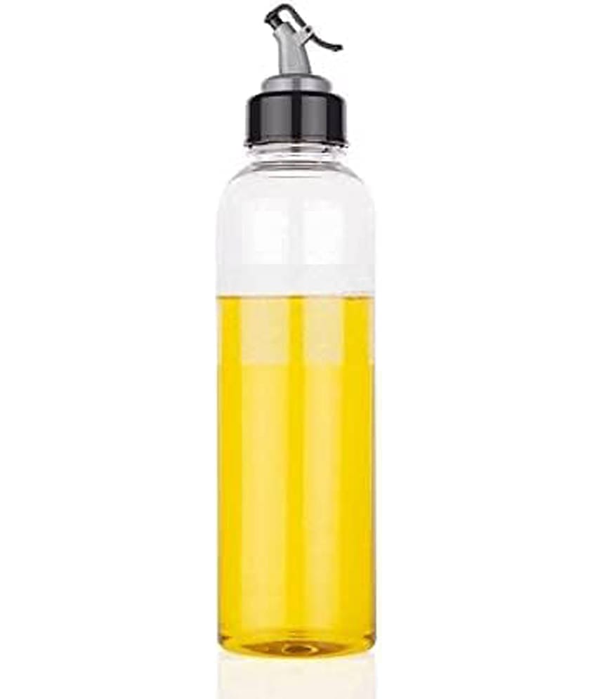 HARSHLOVE Glass Transparent Oil Container ( Set of 1 )
