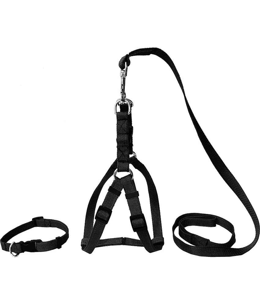 Petshop7 - Black Harness ( Small )