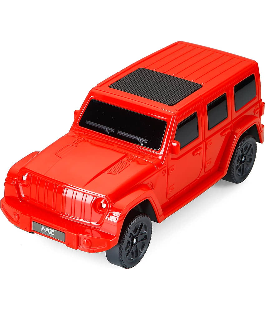 MZ F7 8 W Bluetooth Speaker Bluetooth v 5.0 with SD card Slot Playback Time 6 hrs Red
