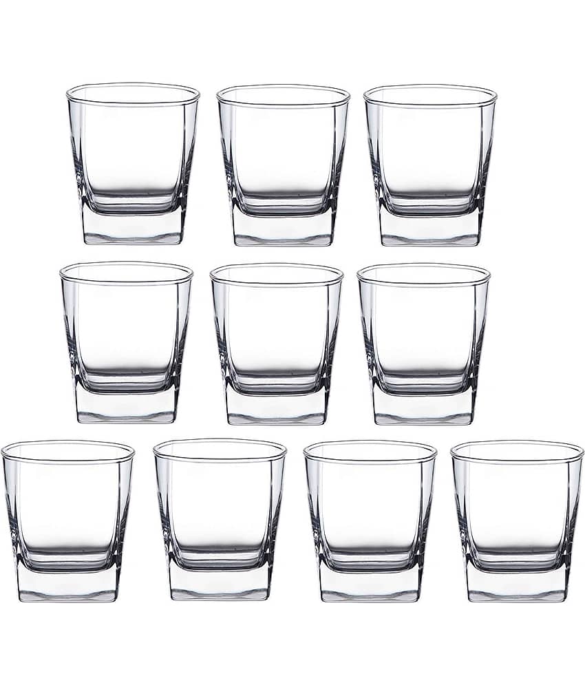 Afast Tea  Glasses Set,  180 ML - (Pack Of 10)