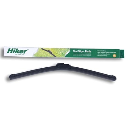 VARROC Wiper Blade Frameless 483 mm 19 in | Smooth & Silent Cleaning | Works in All Weathers | Anti-Corrosion Frame | Size 19-Inch