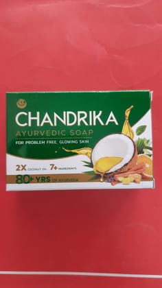 Chandrika Ayurvedic soap 