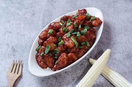 Chilli Baby Corn Gravy