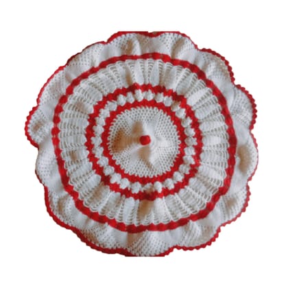 Vispura Handmade Crosia Thali Pose