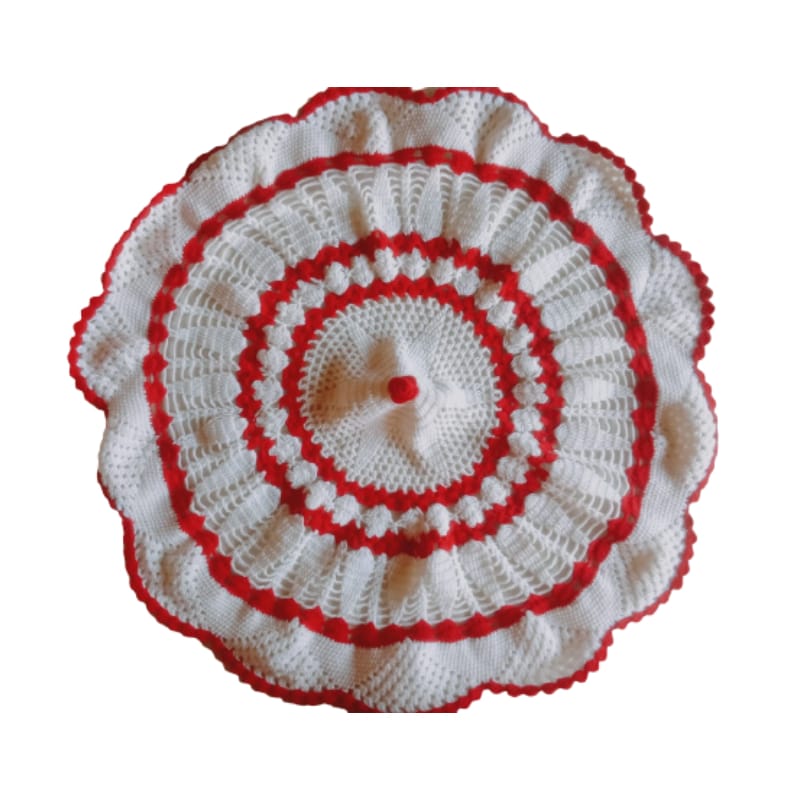 Vispura Handmade Crosia Thali Pose