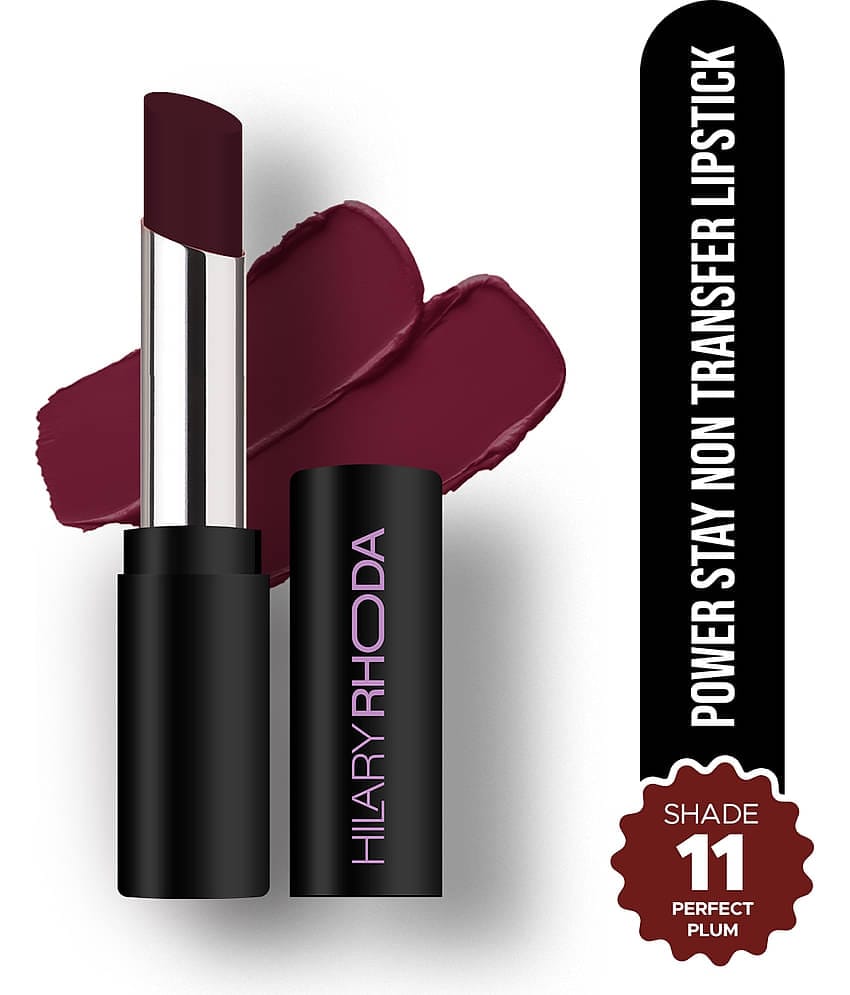 Hilary Rhoda Brown Matte Long Lasting Creme Lipstick ( Pack of 1 )