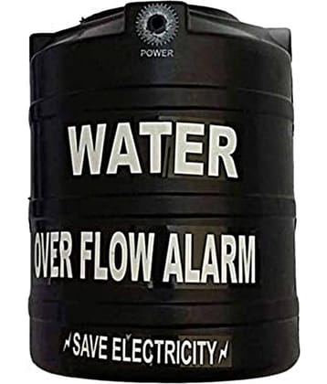 Water Overflow Alert Alarm Sound System ( Save Electricity and Save water ) (BLACK)
