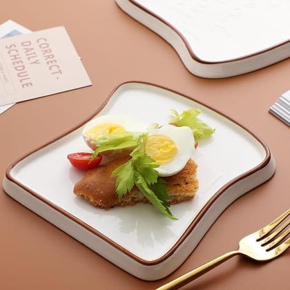 Bread shaped Plate- Set of 2