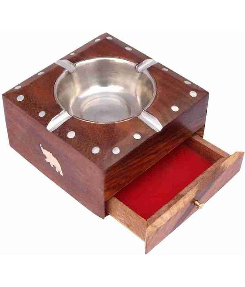 Wooden Dror Ash Tray