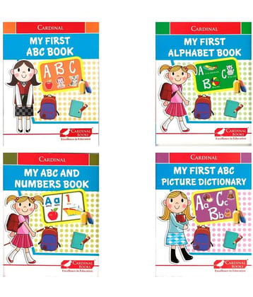 Cardinal My First Alphabet Book Set (Set of 4)