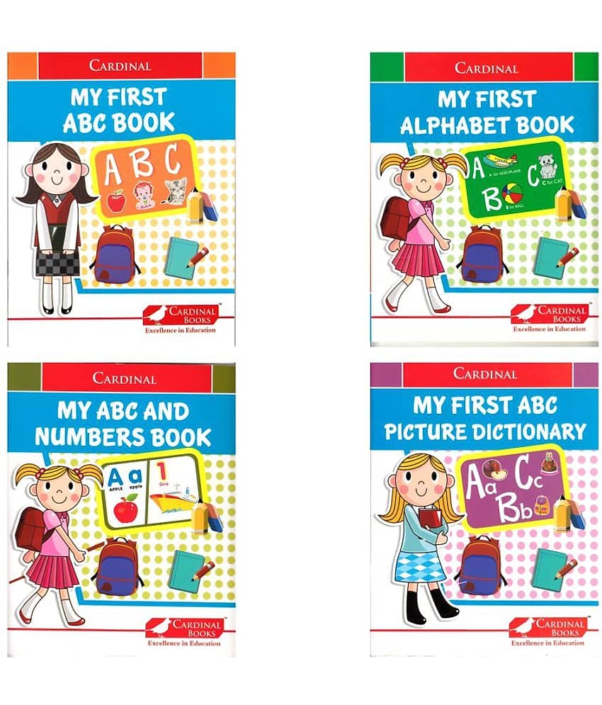 Cardinal My First Alphabet Book Set (Set of 4)