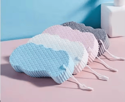 Super Soft Bath Sponge Scrubber for Kids & Babies - Gentle Cleaning, Exfoliating, and Dead Skin Removal- Perfect for Men and Women (Surprise Colors)
