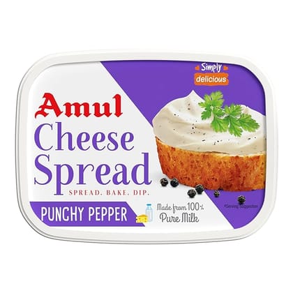 Amul Punchy Pepper Cheese Spread 200 GRAM