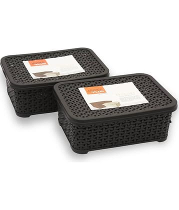 Jaypee Plus Storage Boxes & Baskets ( Pack of 2 )