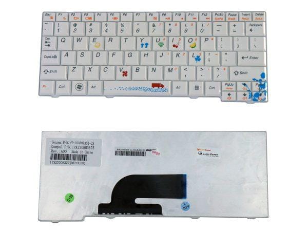 Lenovo Laptop Keyboard Replacement for S10-2 S10-2C S10-3C (WHITE)