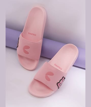 CHUPPS Yellow Women's Slide Flip Flop