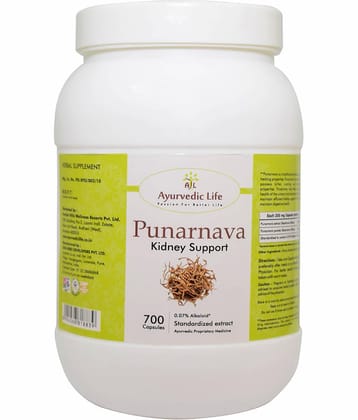 Ayurvedic Life Punarnava Capsule 700 No.S Pack of 1