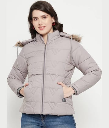 VERO AMORE - Polyester Grey Parka Jackets Pack of 1