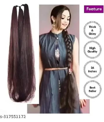 Renu Creation Black Women's Hair Extension ( Pack of 1 )