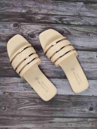 Romy Cream Flats-36 / Cream