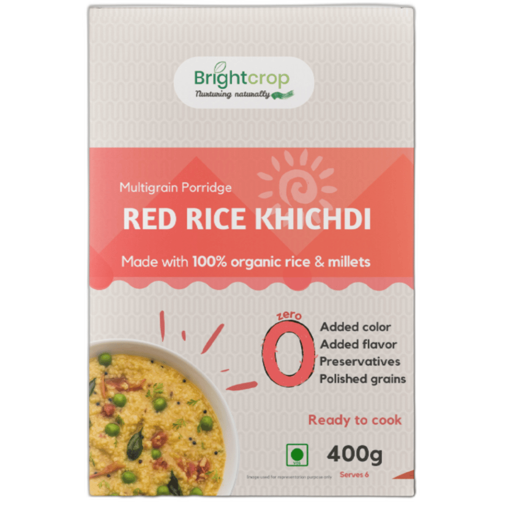 Red Rice Khichdi | Multigrain Porridge (400Gms Pack)