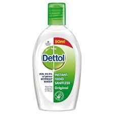 DETTOL INSTANT HAND SANITIZER ORGINAL 50ML