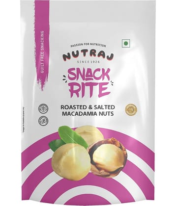 Nutraj Snackrite Roasted Salted Macadamia Nuts 100 g)