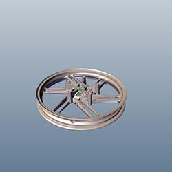 WHEEL COMPLETELETE FRONT - Xtreme 125 - 44601ACL011S