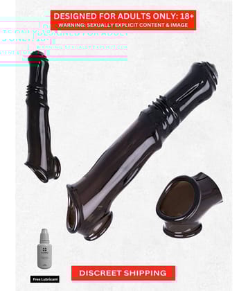 Reusable Silicone Condom- Light Weight Flexible Naughty Nights 3 inch Expander on Head-Assorted Color