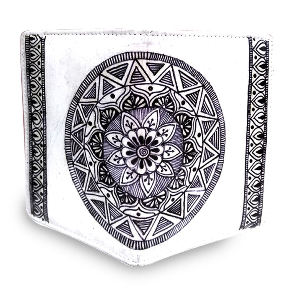 Pen Mandala on Passport Cover DIY Kit by Penkraft