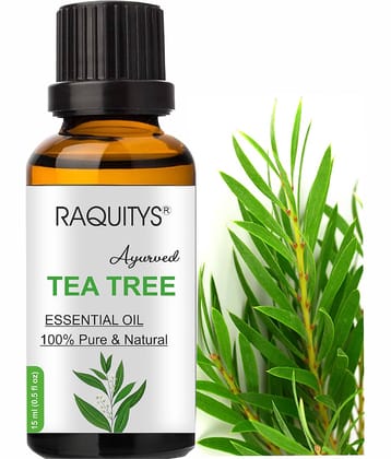 RAQUITYS Tea Tree Anti Dandruff Essential Oil 15 mL ( Pack of 1 )