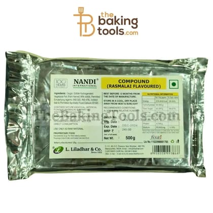 Nandi Compound Rasmalai Flavoured - 500 grams (NO COD)