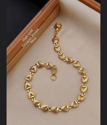 Shivay Fashion Gold Bracelet ( Pack of 1 )
