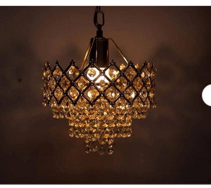 Elegant Crystal Chandelier Light