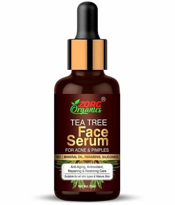 Zorg Organics Acne Removal Face Serum For All Skin Type ( Pack of 1 )