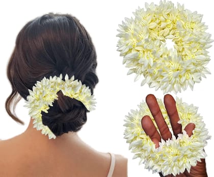 2pcs Scented Mogra Gajra Hair Band