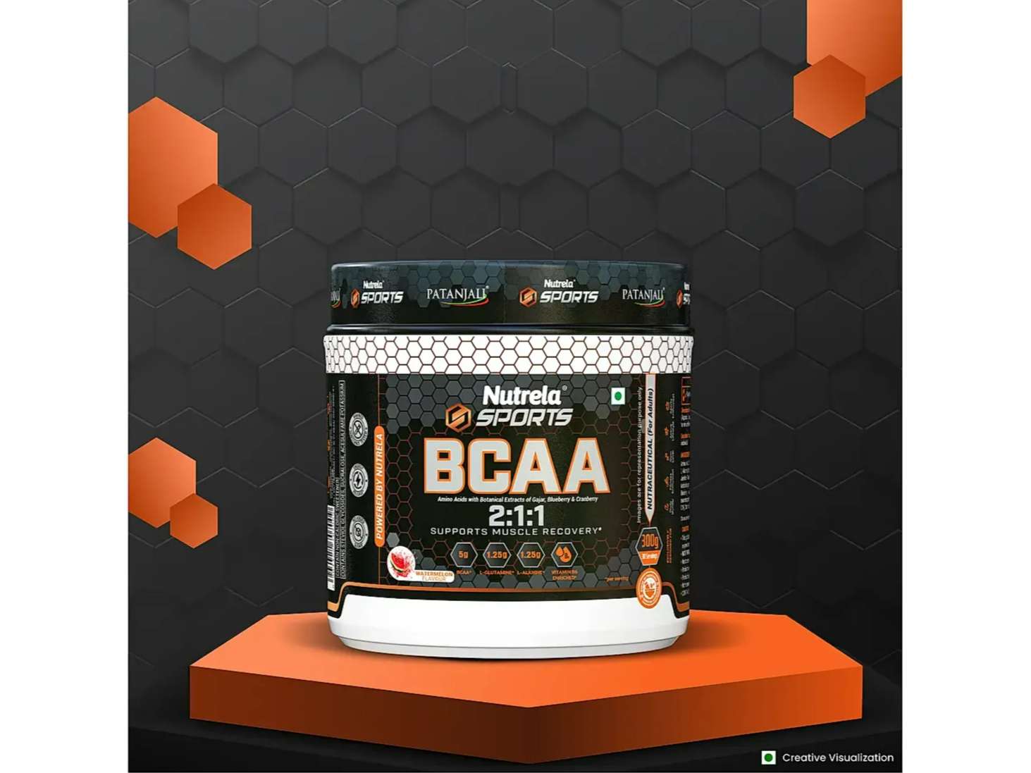 Nutrela Sports BCAA 300g (Watermelon Flavor)