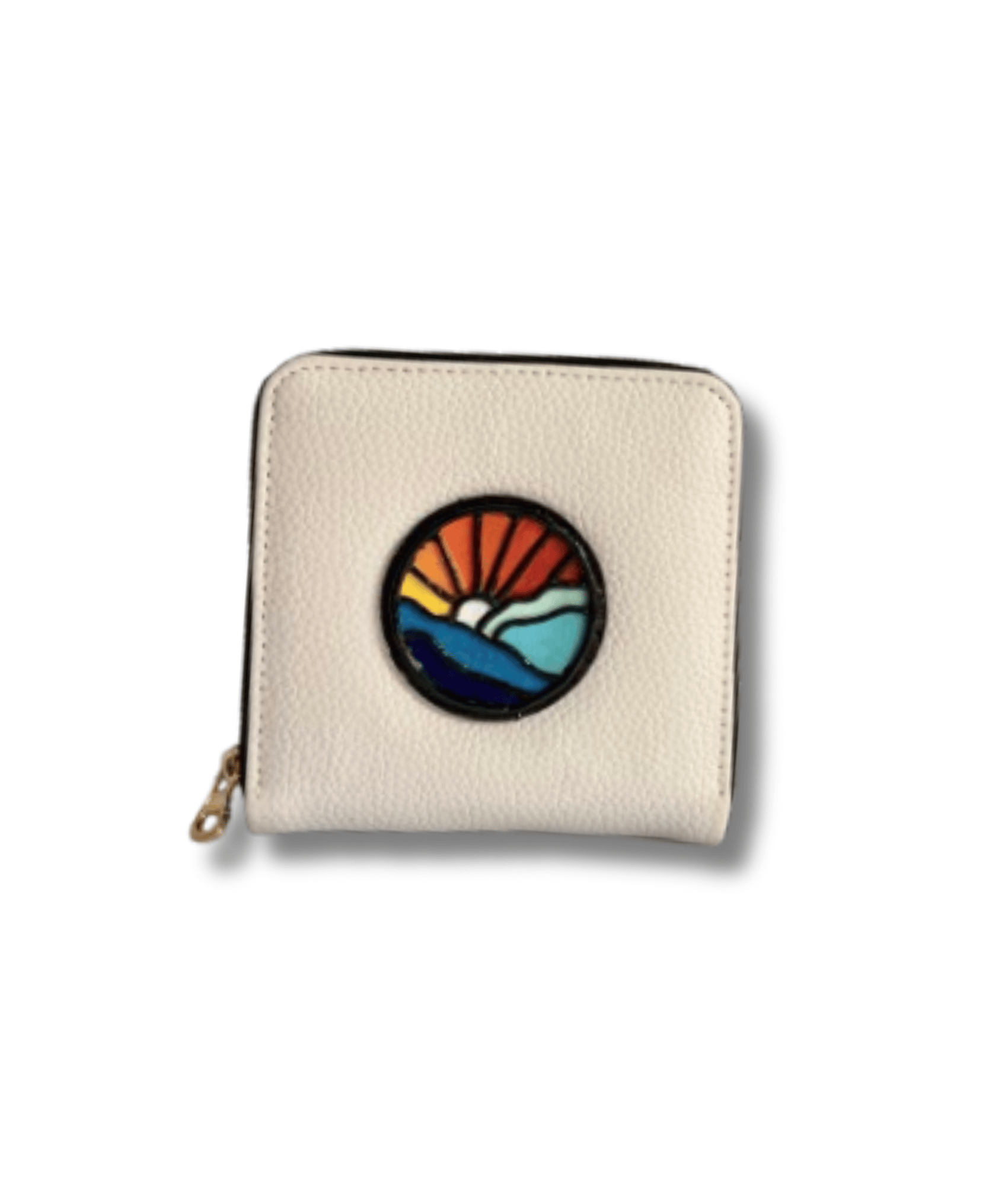 Landscape Mini Lippan Art Handcrafted Wallet