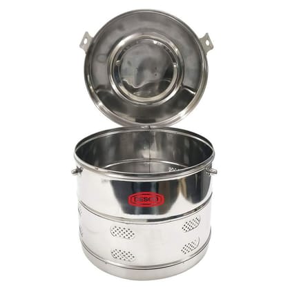 6x 6  Stainless Steel Dressing Drum Jointed Deluxe Quality