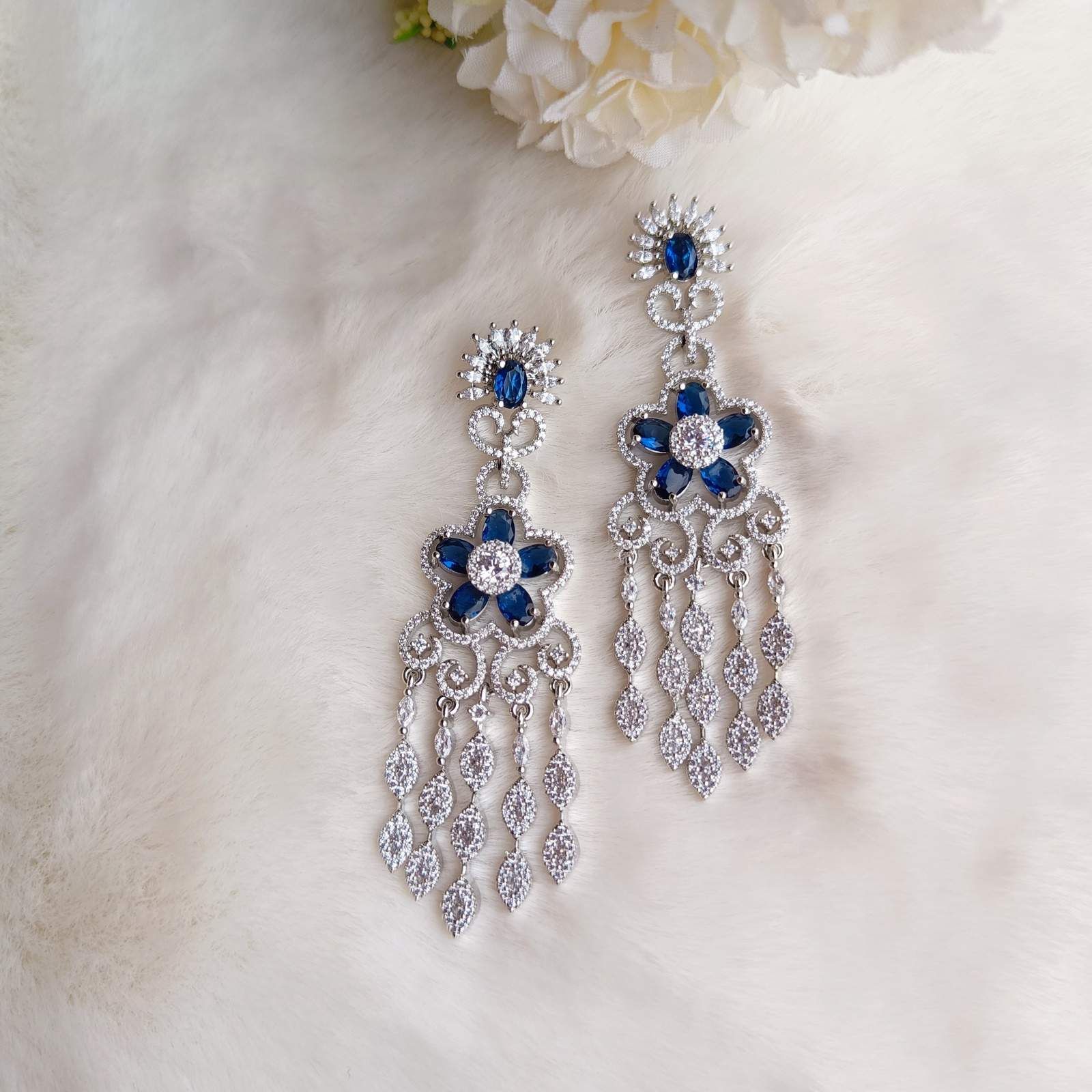 Ad shamiya earring-Blue