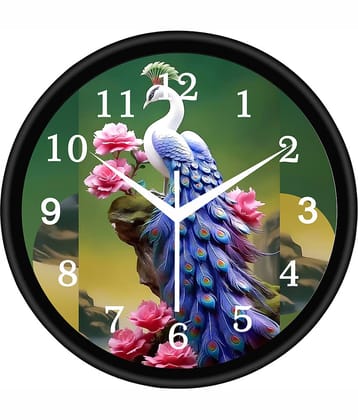 Trendy Homes Circular Analog Wall Clock