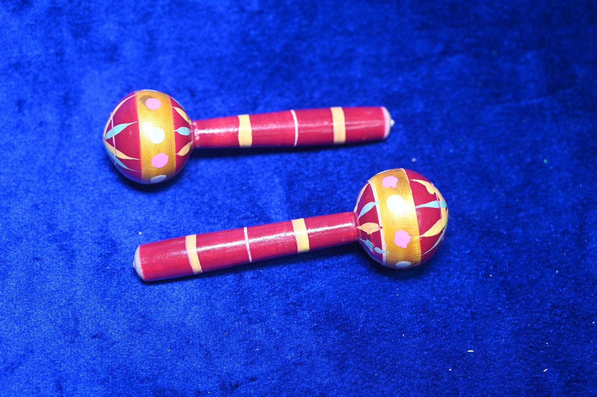 Icrafts Handmade Wooden Jhunjhuna Toy for Babies – Eco-Friendly Traditional Wooden Rattle (L: 11.43 cm × B: 11.43 cm × H: 2.54 cm, Weight: 20 g) Single pc
