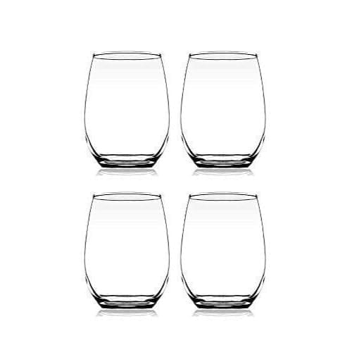 Soft Drinking Glasses |Classic shap Wine Glass |Dessert Cup | Whiskey Tumbler | Perfect for Whisky, Wine, Cocktail, Juice, Water