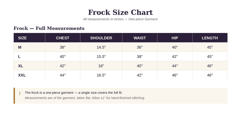 Size Guide Size Guide