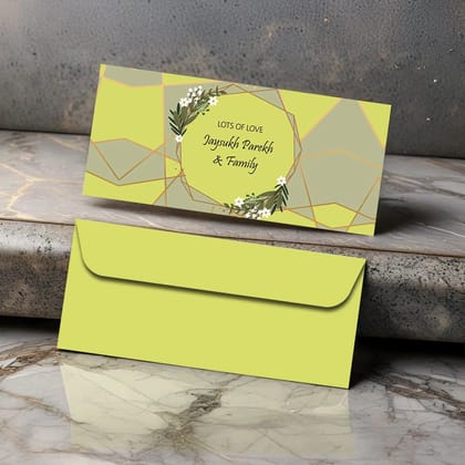 Personalised Money Envelopes - Reef Theme - Set of 20