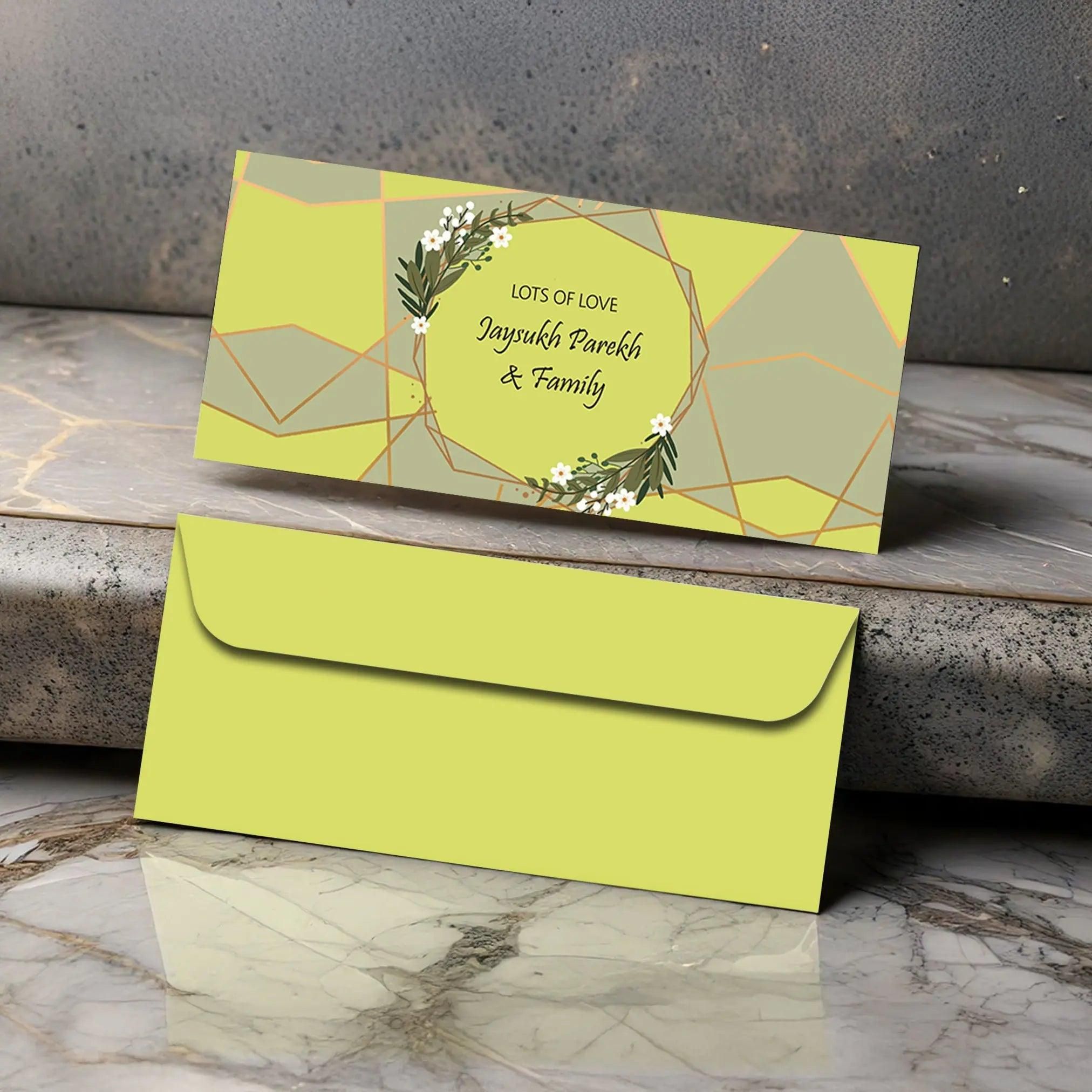 Personalised Money Envelopes - Reef Theme - Set of 20